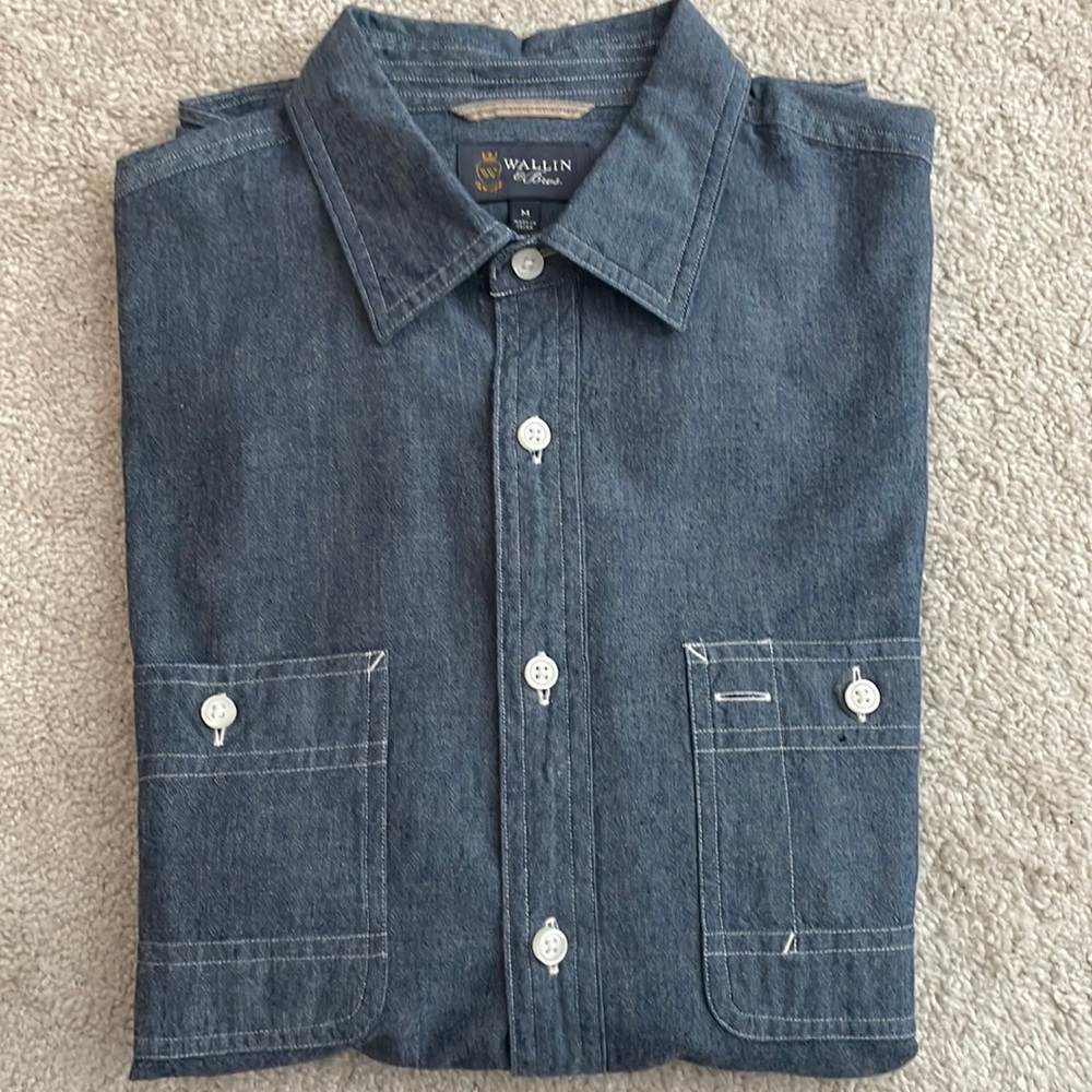 Wallin & Bros Denim Button Down